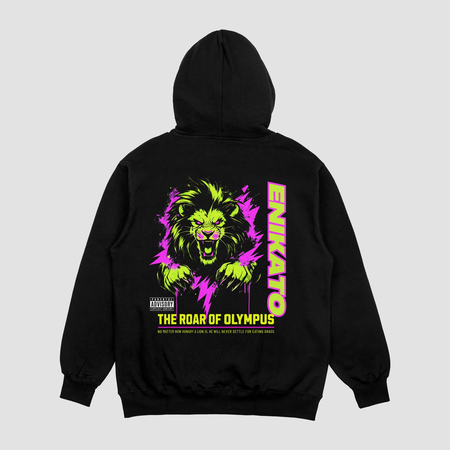 "He Conquered" (Neon) | Hoodie