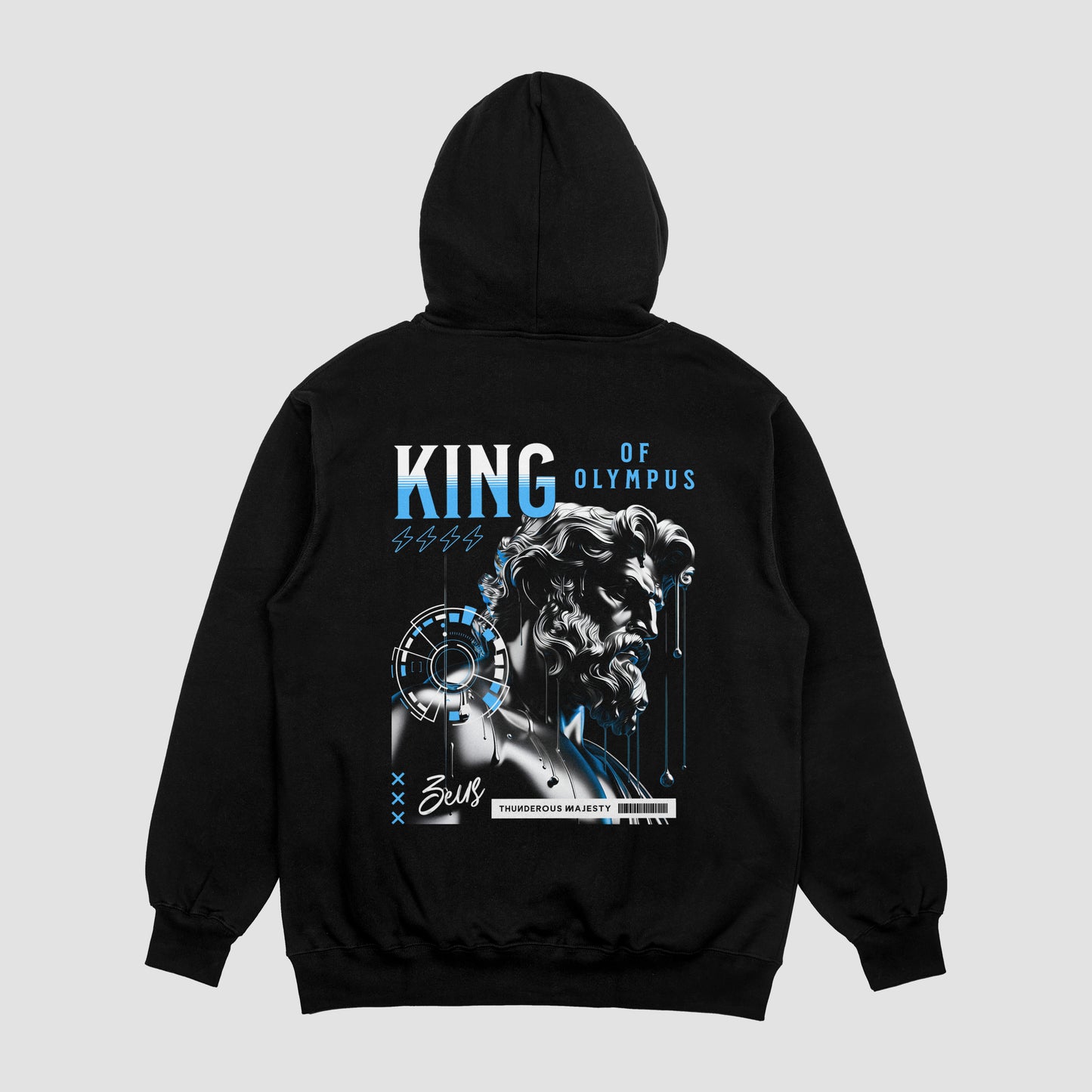 King Of Olympus Hoodie (Blue)